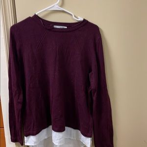 Maroon sweater